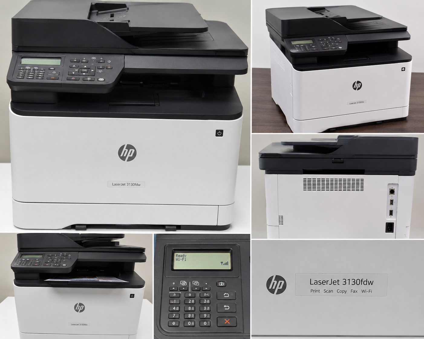 HP LASERJET 3130FDW PRINTER BLACK AND WHITE